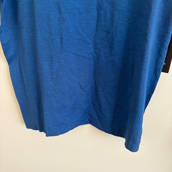 Lululemon Athletic Metal Vent Tech Short Sleeve Pipe Dream Blue NWT Men’s Sz L - Picture 4 of 7